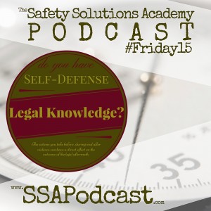 Self-Defense Legal Skills